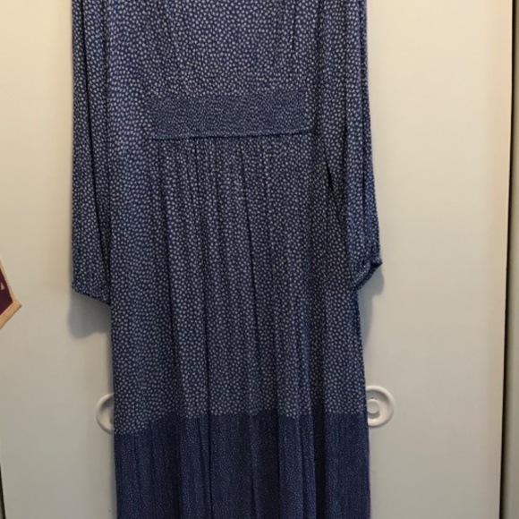 Fat Face 100% viscose maxi dress UK16 - Picture 3 of 4